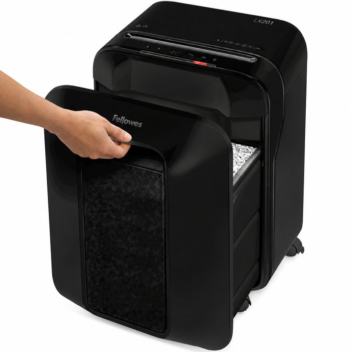 Fellowes Powershred LX 201 Negra Microcorte